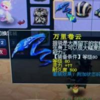 万里卷云 | 等级80 | 耐久度500 | 
