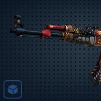 【平台担保 steam平台-CS2装备皮肤交易】AK-47（StatTrak™） | 皇后 (略有磨损)【自动发货 0秒入库】