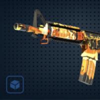 【平台担保 steam平台-CS2装备皮肤交易】 M4A4 | 炼狱之火 (略有磨损)【自动发货0秒入库】