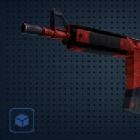 【平台担保 steam平台-CS2装备皮肤交易】M4A4（StatTrak™） | 杀意大名 (崭新出厂)【自动发货0秒入库】